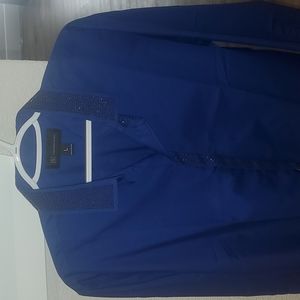 INC | Blue Party Dress Shirt